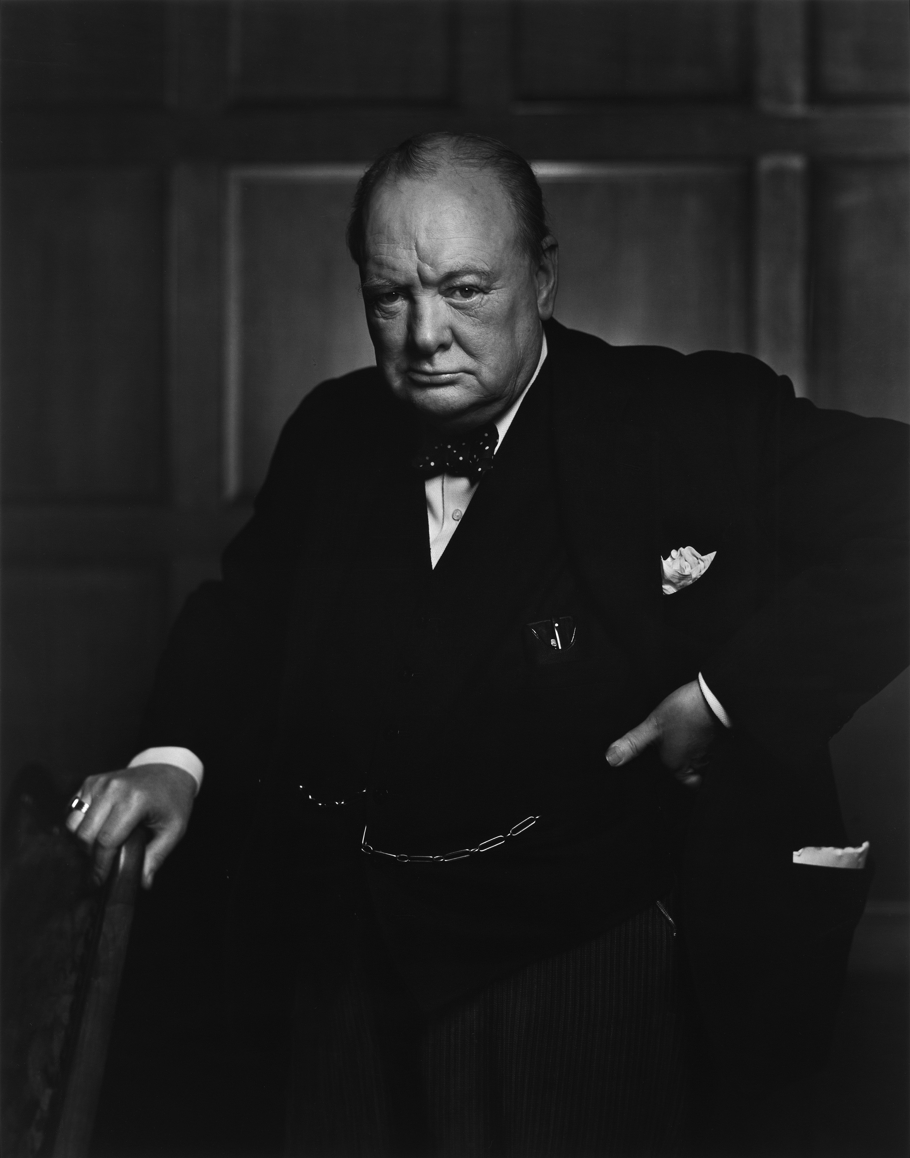 Photograph of Sir Winston Churchill